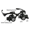 Magnifying Glasses With Light Best LED Lamp For Jewellers Loupe And Reading Spectacles Magnifier